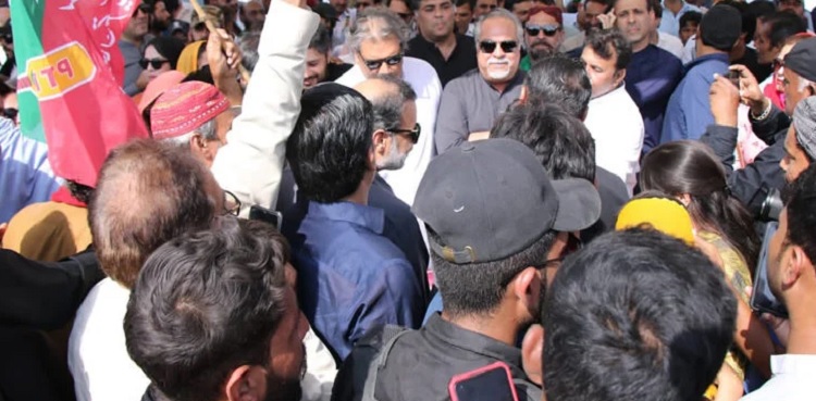 PTI Sindh long march khanewal