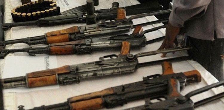 Sindh police, Weapon Desk, arms and ammunition, CTD