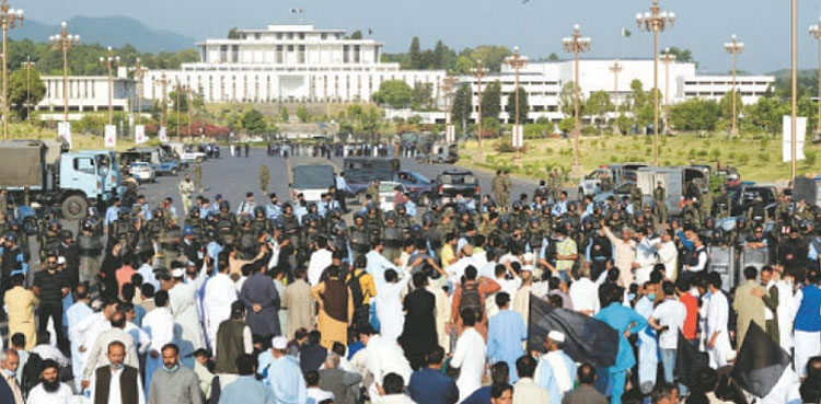 Govt employees, sit-in, Parliament House