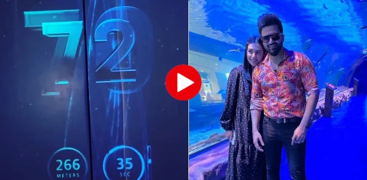 sarah khan falak shabir, dubai vacation viral pictures