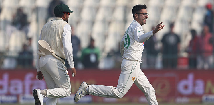 Abrar Ahmed seven wickets England