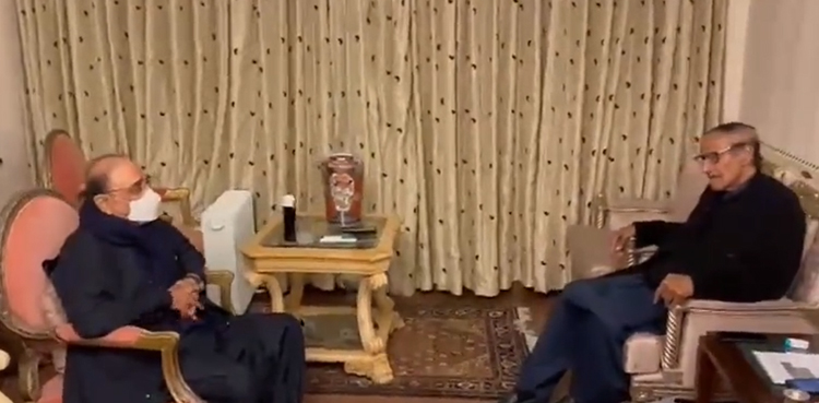 Asif Ali Zardari, Chaudhry Shujaat Hussain, PML-Q