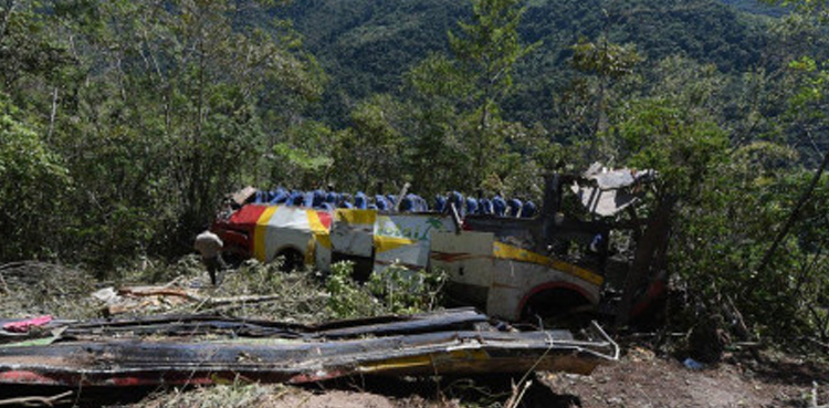 Bolivia bus accident