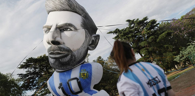 FIFA World Cup Messi Argentines