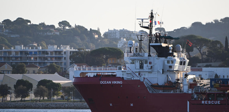 Italy migrants, Ocean Viking