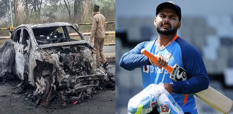 Rishabh Pant Indian cricketer, car crash