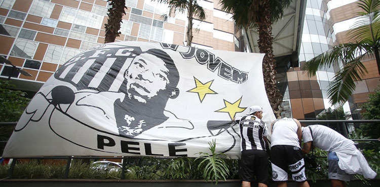 Pele football icon fan