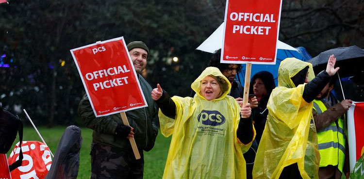 Britain workers strike UK
