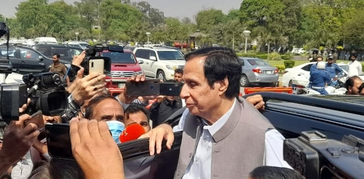 Pervaiz Elahi, Punjab Assembly, session, no-confidence motion