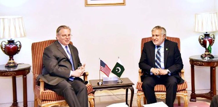 Ishaq Dar, US Ambassador, Donald Blome, bilateral issues