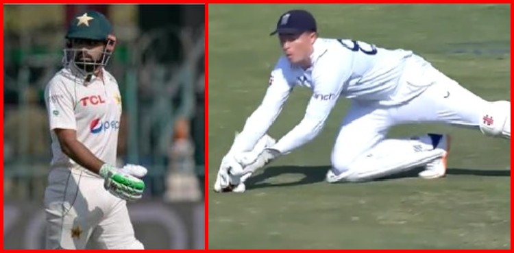 Babar Azam, Saud Shakeel's dismissal, Pakistan skipper, umpire Joel Wilson