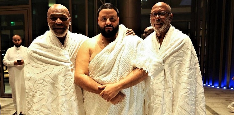 dj khaled, mike tyson umrah, viral video
