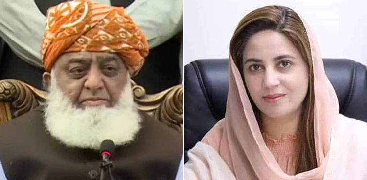 Fazlur Rehman, foul language, Zartaj Gul, PTI