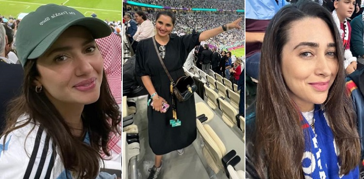 fifa world cup, semi finals, celebrities, mahira khan, sania mirza