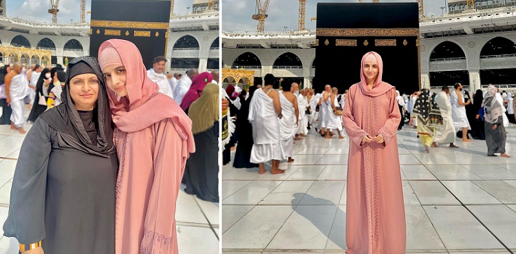 mawra hocane performs umrah