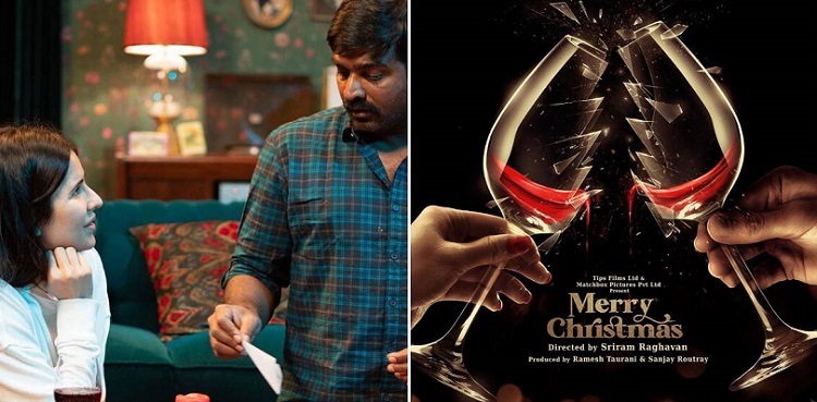 merry christmas first look, katrina kaif, vijay sethupathi