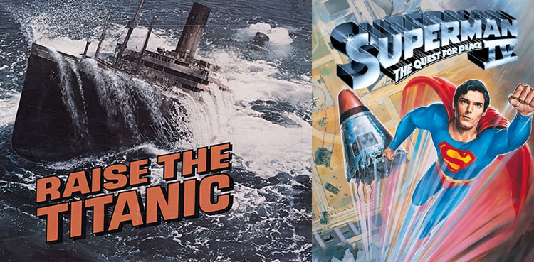 Movie studio bankrupt Raise The Titanic release