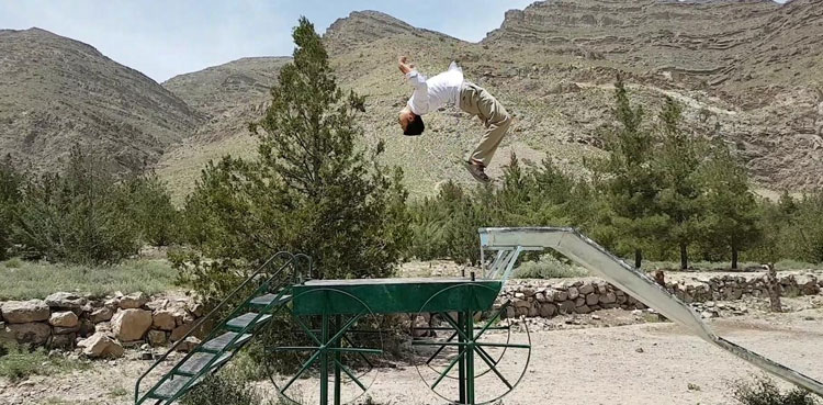 Ammad Parkour athlete