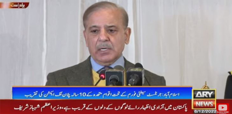 PM Shehbaz Sharif,  freedom of expression, democracy 