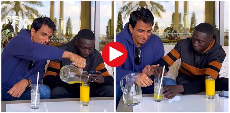 sonu sood, khaby lame viral reel