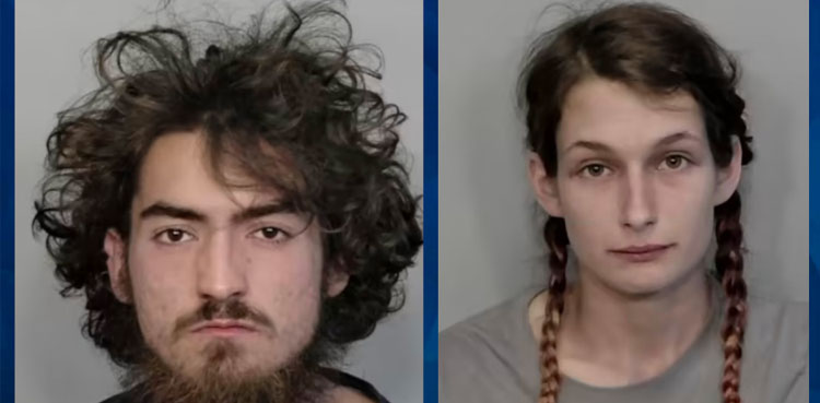 Couple Arrested, Filthy Car, toddler covered in Roaches,