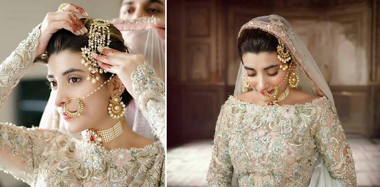 urwa hocane bridal makeup, mawra hocane, good morning pakistan