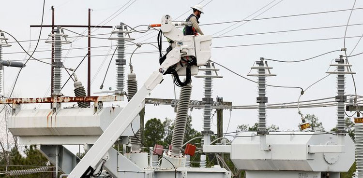 power washington substations vandalized