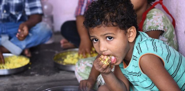 School children fall ill, snake found meal,