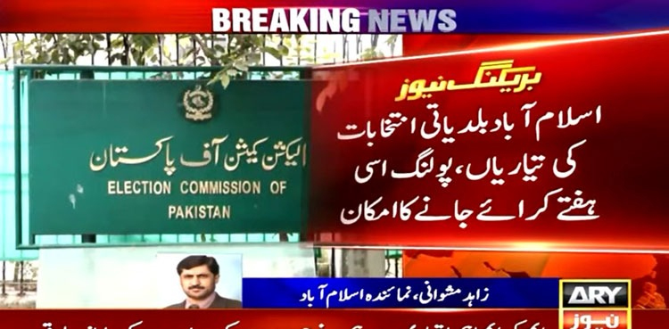 Islamabad LG polls, ECP