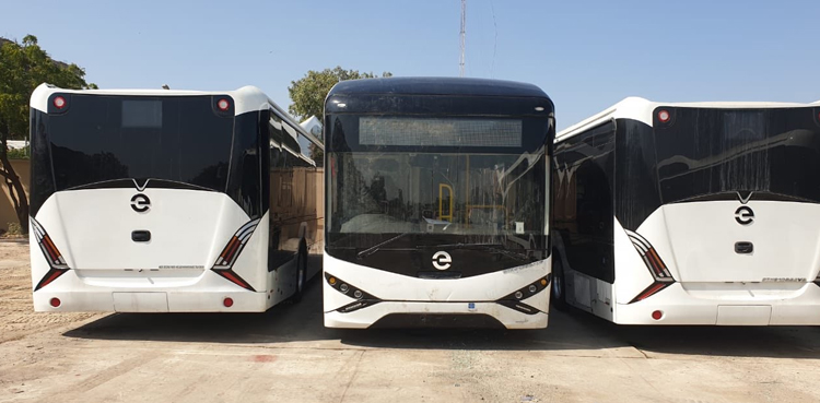 Electric buses Lahore