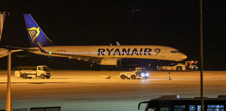Ryanair flight bomb