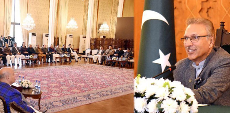Pakistani leadership, Kashmir cause, President Alvi