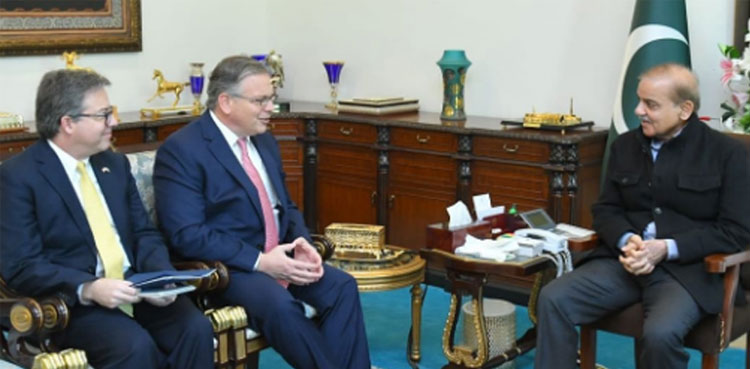 PM Shehbaz, Donald Blome, Pakistan, United States