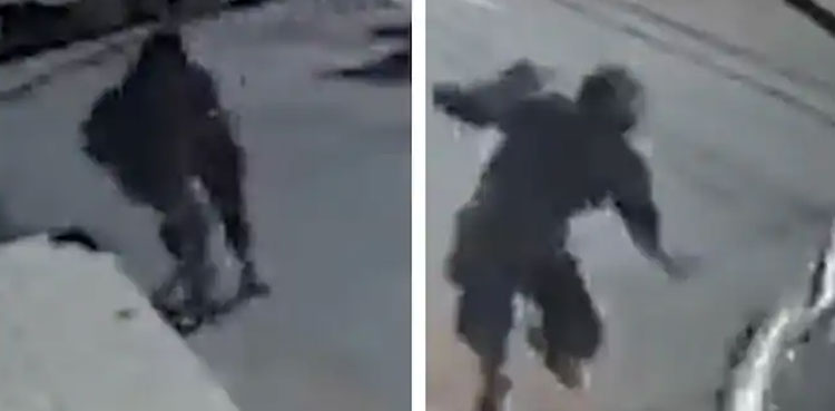 Man hit, Robbery Video, Twitter, Viral