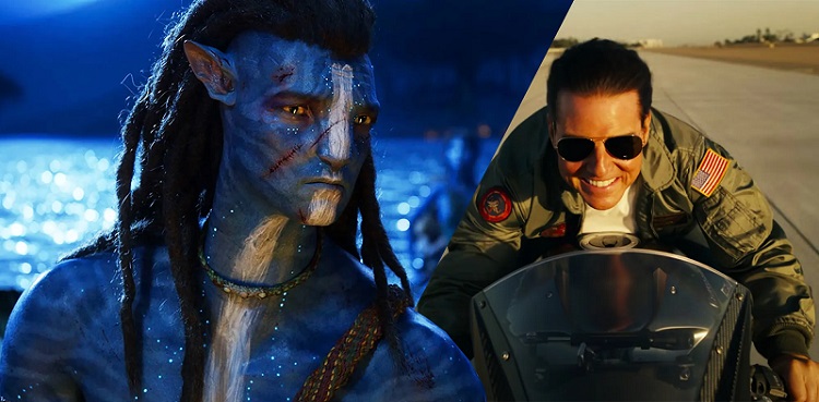 avatar sequel, the way of water, top gun maverick