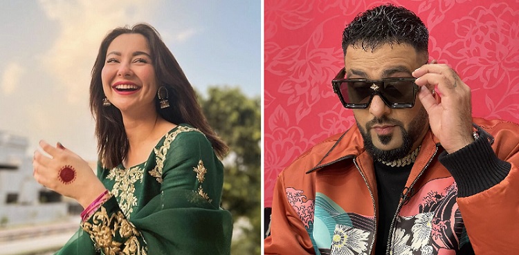 hania aamir, badshah, instagram
