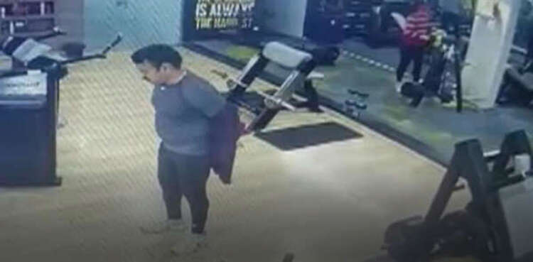 heart attck man dies gym workout