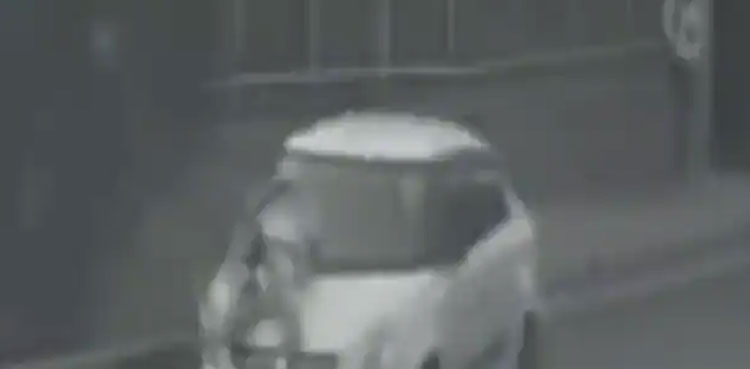 man, dragged, car, bonnet, viral video, horiffic