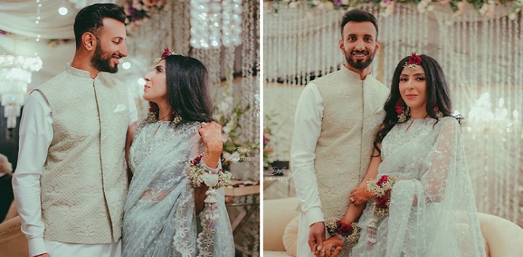 shan masood, nische khan engaged