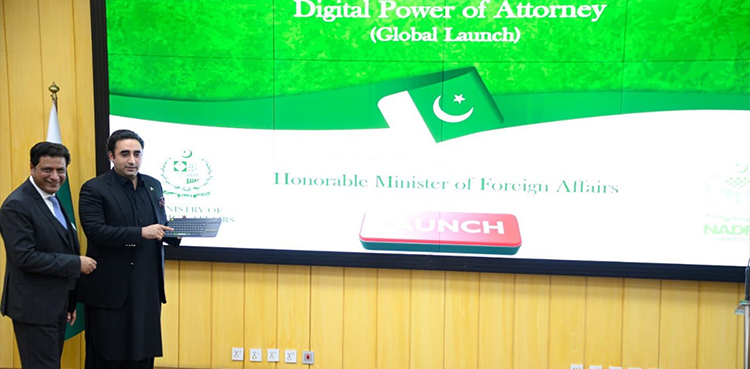 Automation of Power of Attorney, overseas Pakistanis, Bilawal Bhutto Zardari