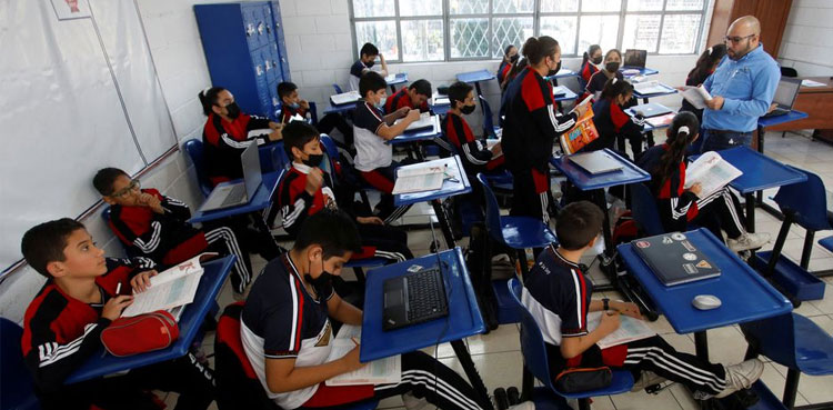 Bike desks school