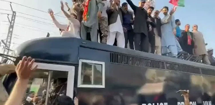 Jail Bharo Tehreek Gujranwala jail PTI workers
