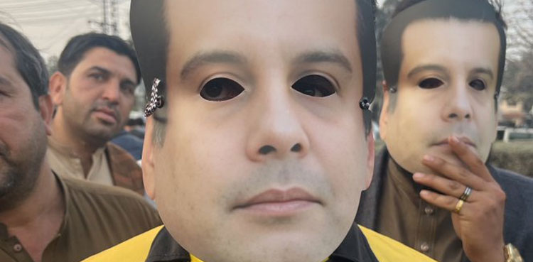 Imran Riaz Khan, PSL match, Arshad Sharif mask