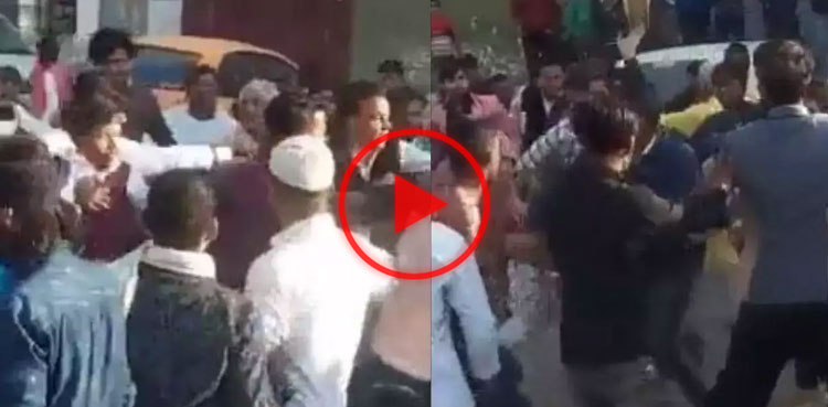 wedding, wedding guests, food, viral, video, viral video