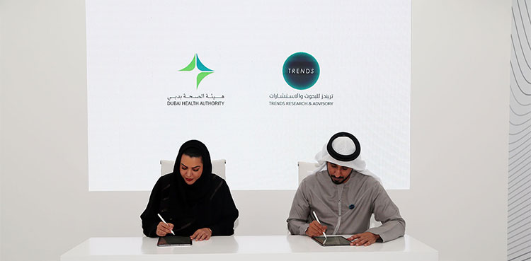 Dubai Health Authority, Trends sign MoU