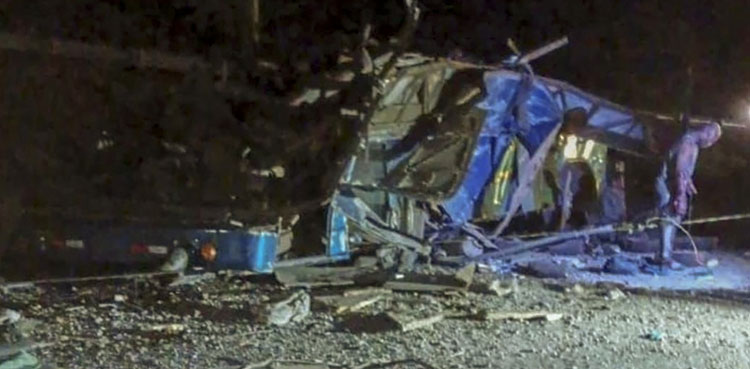 migrant bus crash