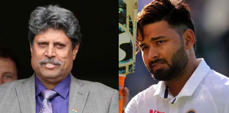 Kapil Dev, Rishabh Pant, Legendary Indian cricketer