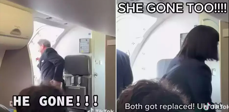 attendants, delay Flight, passengers, fight