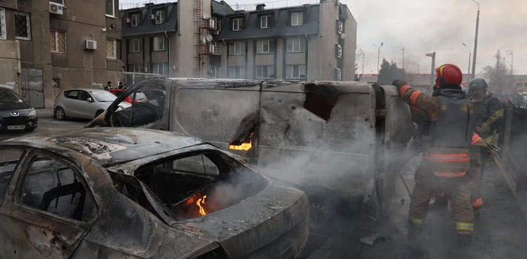 Ukraine, Russian strikes