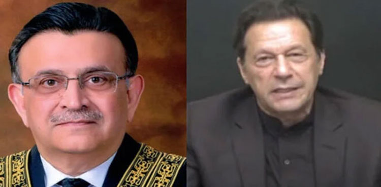 Imran Khan, CJP Umar Ata Bandial, Zaman Park